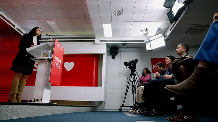 Telediario 1 - El PSOE, en "shock" ante el goteo de casos de acoso