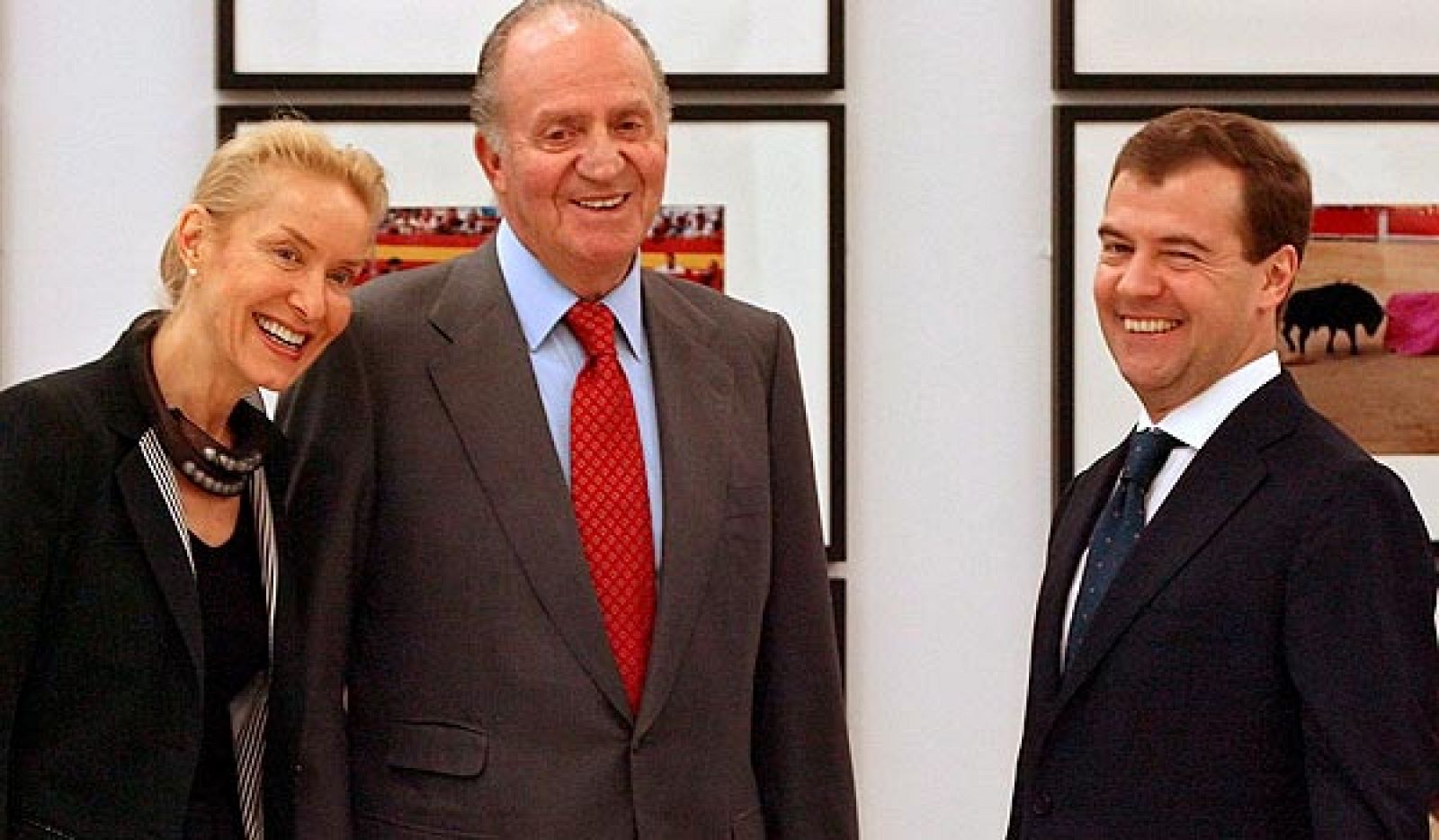 El Rey está en Moscú donde se ha reunido con el presidente Dmitri Medvédev | Ver