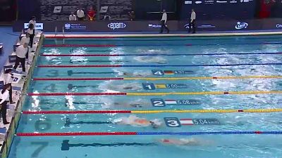 Campeonato de Europa de Piscina Corta. Medallas de Oro