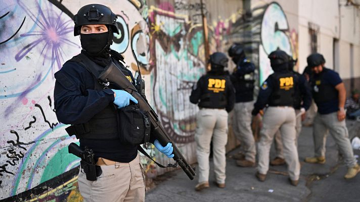 Telediario Fin de Semana - El aumento de la criminalidad marca la campaña electoral en Chile