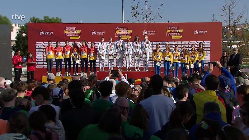 Cross - Campeonato de Europa. Ceremonia entrega de medallas - Cross | Ver