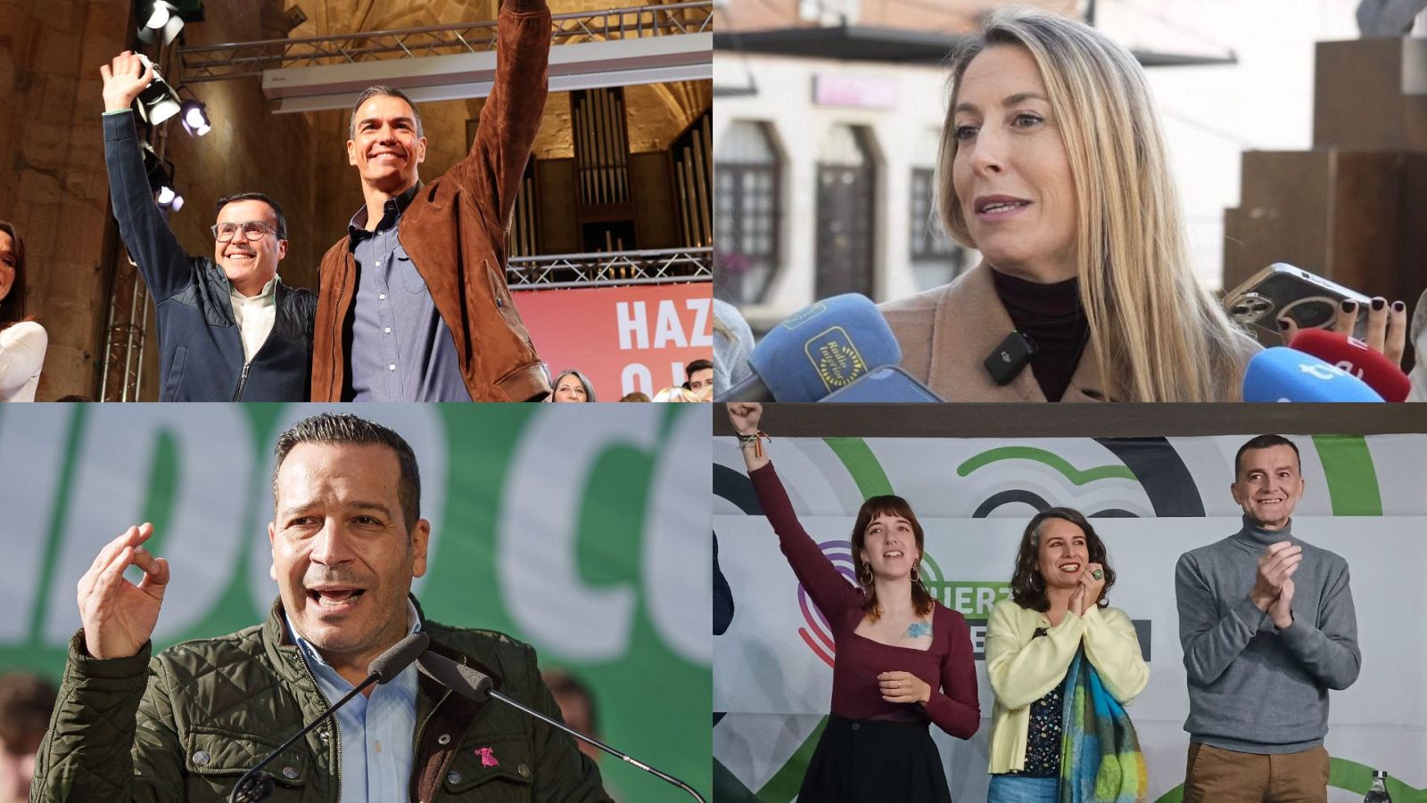 Los partidos se enzarzan en campaña por los casos de acoso y el feminismo - Telediario Fin de Semana | Ver