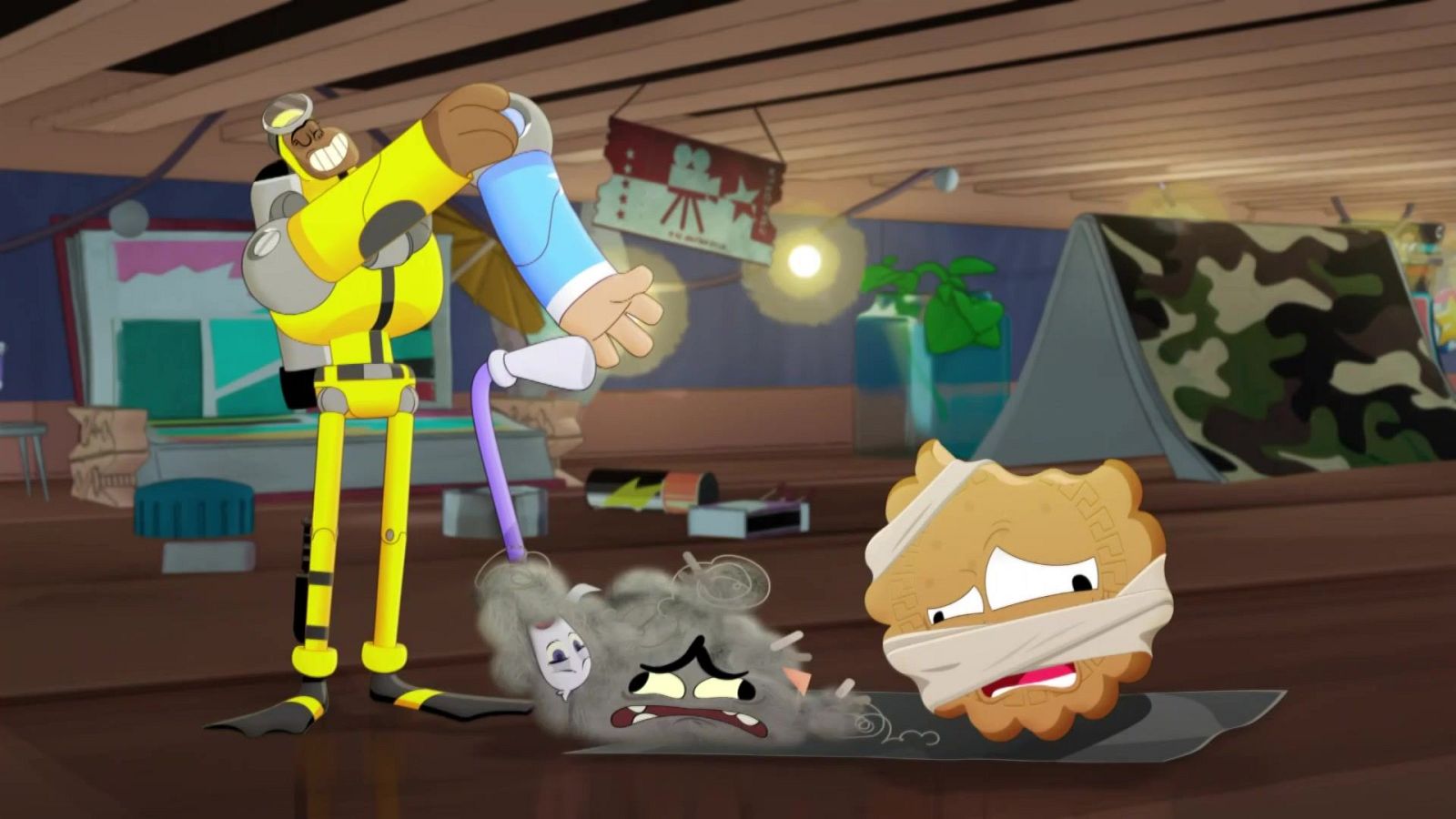 El entrenamiento - Bajo el sofá | Ver