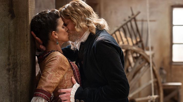 Valle Salvaje - Victoria se entrega a Dámaso en un apasionado beso