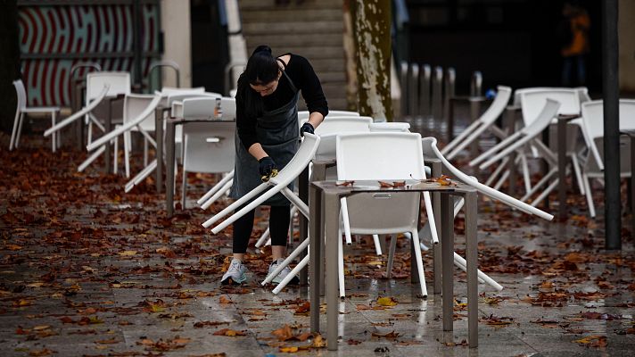 Telediario Matinal - Lluvias, tormentas, olas y nieve activan avisos amarillos en 16 provincias y Ceuta