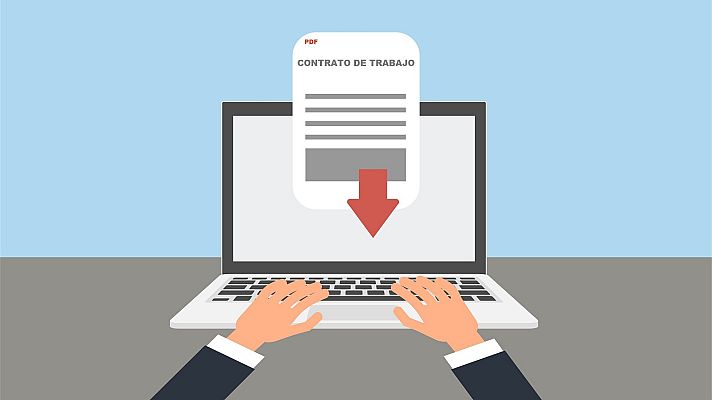 Aquí hay trabajo - Cómo descargar copia contrato laboral