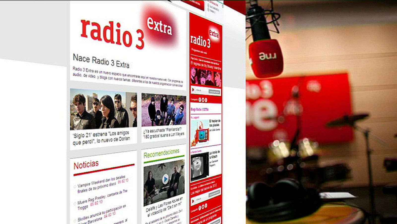 Radio 3 crece en internet con Radio 3 Extra