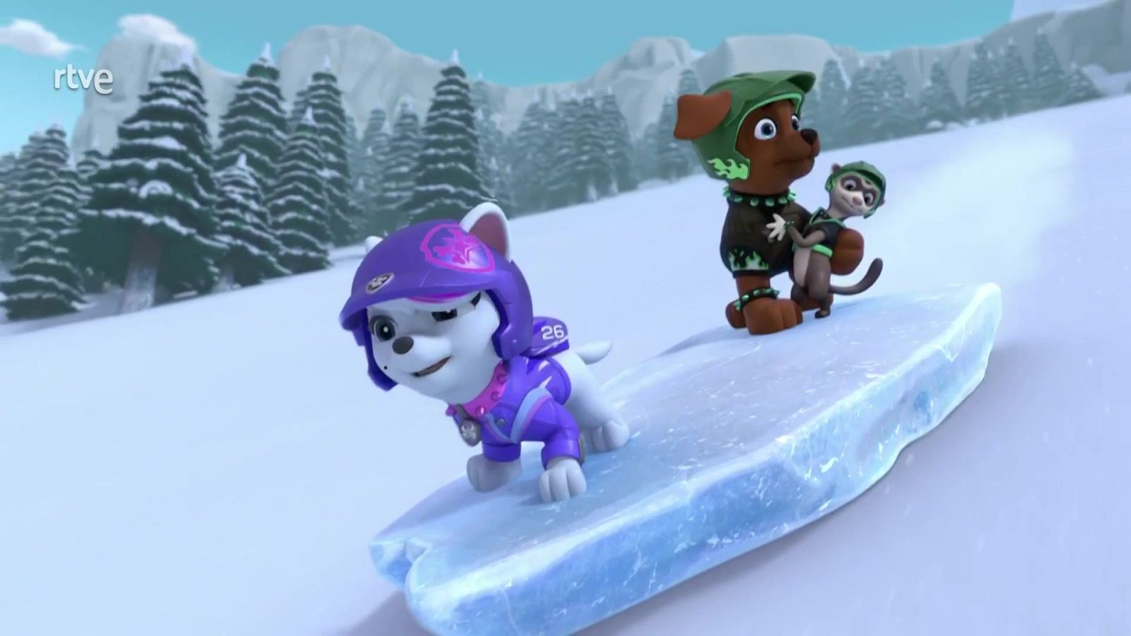 Rescate sobre ruedas: La patrulla salva la carrera peligrosa - La patrulla canina | Ver