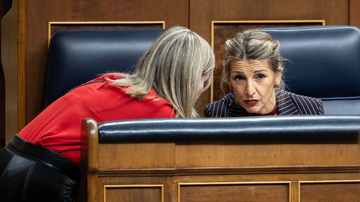 Telediario 1 - Sumar no se plantea salir del Gobierno pero exige una reunión