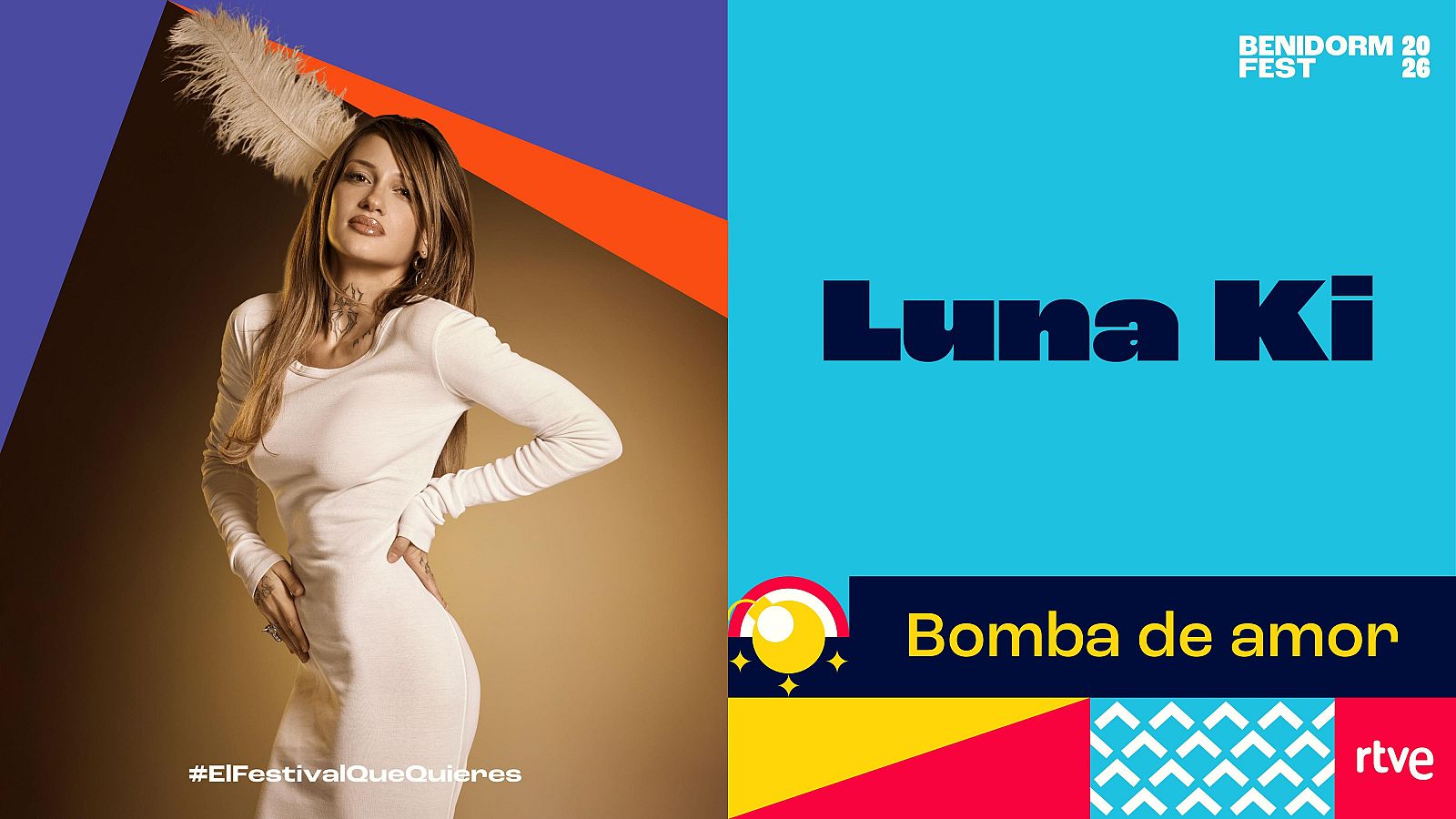 Benidorm Fest 2026 | "Bomba de amor" de Luna Ki - Ver vídeo | Ver
