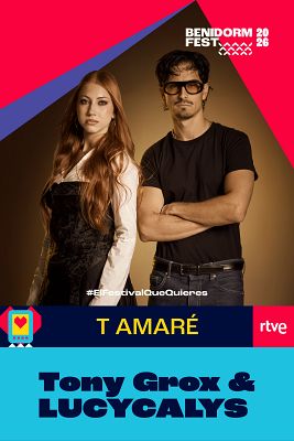 "T AMAR�", v�deo musical de la canci�n de Tony Grox & LUCYCALYS