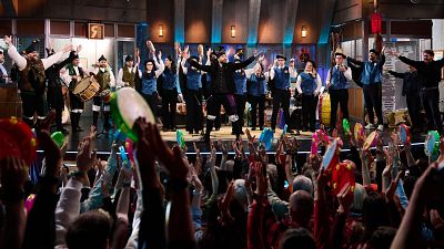 'Thunderstruck' de AC/DC, versión rondalla gallega