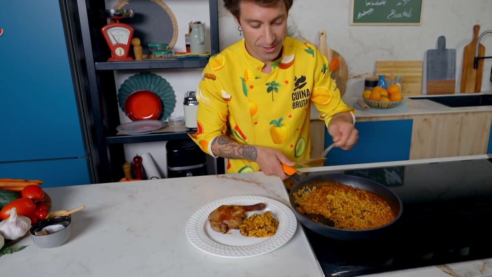 Arròs de confit d’ànec i aigua de coco - Cuina brutal - Cuina Brutal | Veure