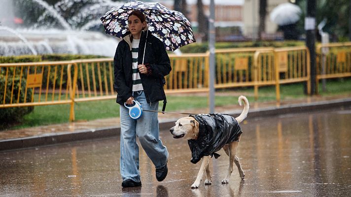 Telediario Matinal - Inestabilidad con tormentas y lluvias fuertes en el este peninsular, Baleares y Melilla