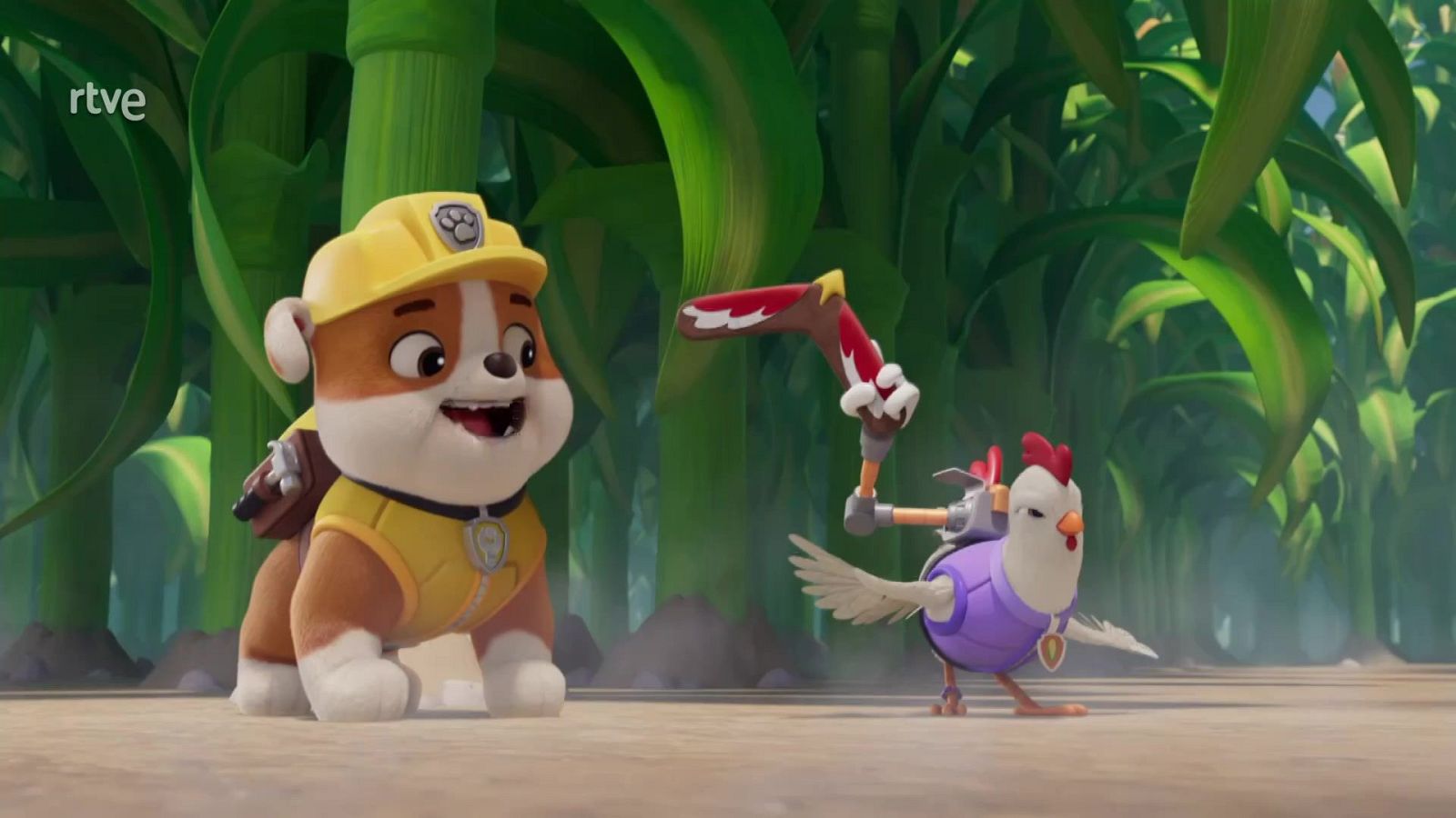 La patrulla y la gallina valiente - La patrulla canina | Ver