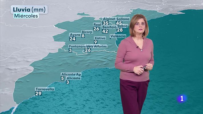 L'informatiu - Comunitat Valenciana - El Tiempo en la Comunitat Valenciana - 17/12/25