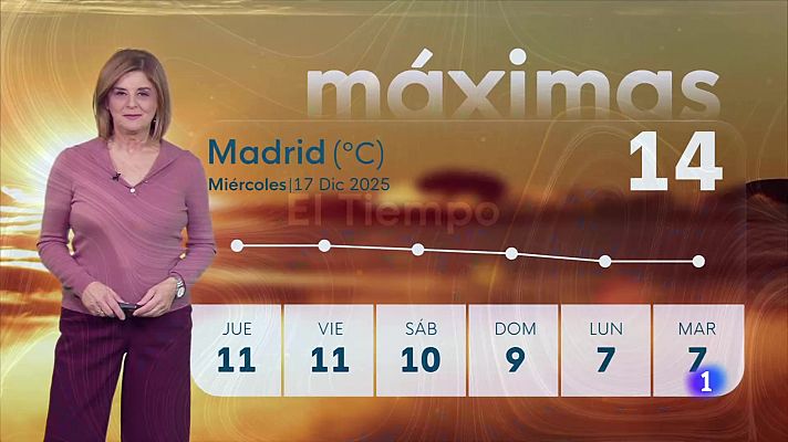 Informativo de Madrid - El tiempo en la Comunidad de Madrid – 17/12/25