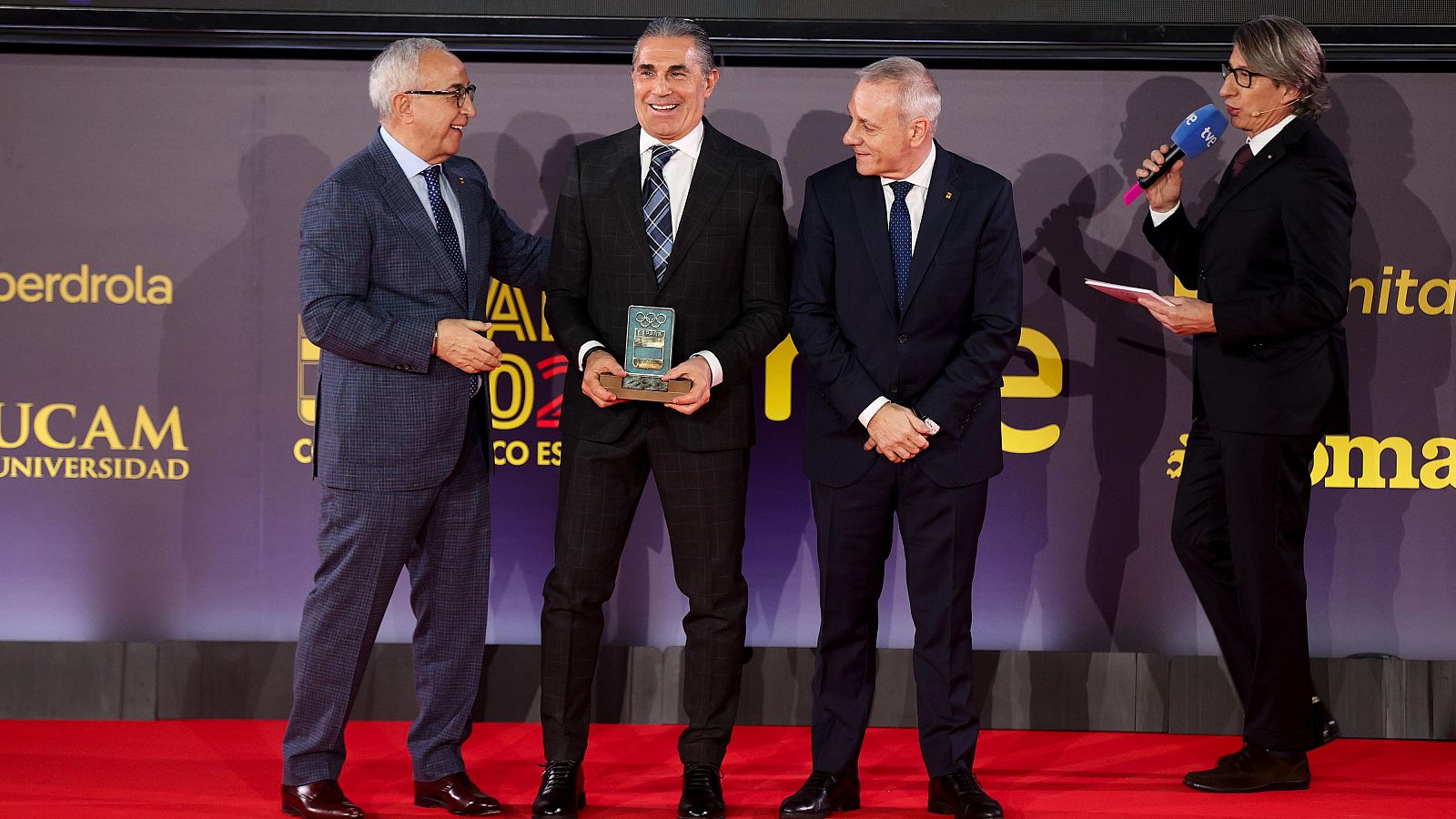 Gala del Comité Olímpico Español 2025. Alfombra roja - Vídeos Teledeporte | Ver