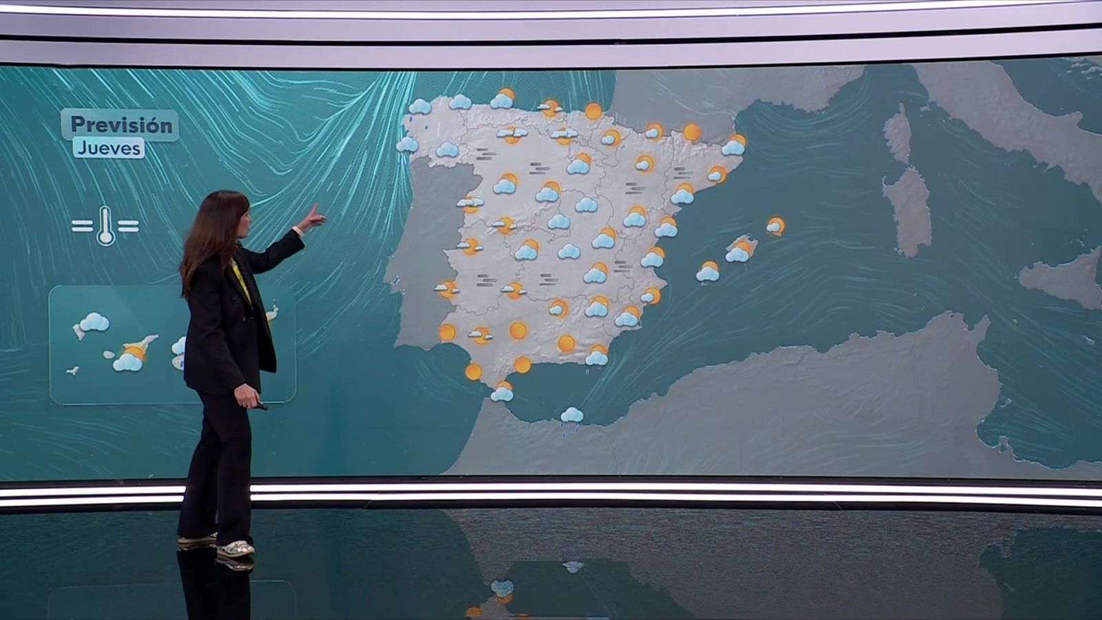 El Tiempo Noche - 17/12/25 - RTVE.es - El tiempo | Ver