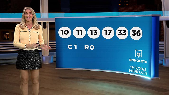 Loterías - Sorteo de la Bonoloto del 17/12/25
