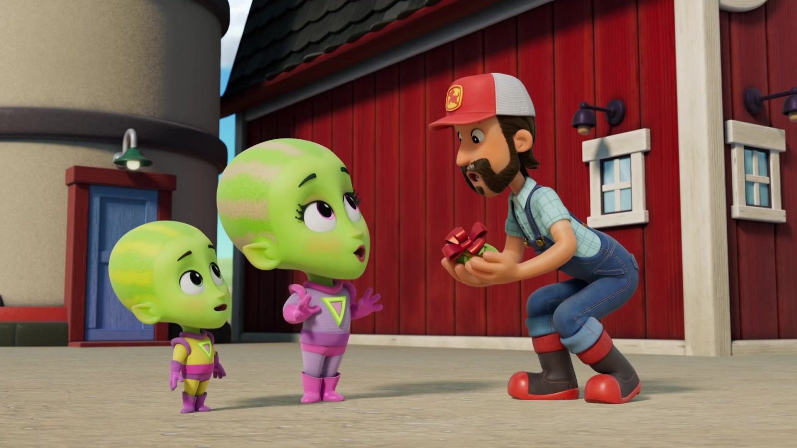 La patrulla salva los círculos de las cosechas - La patrulla canina | Ver