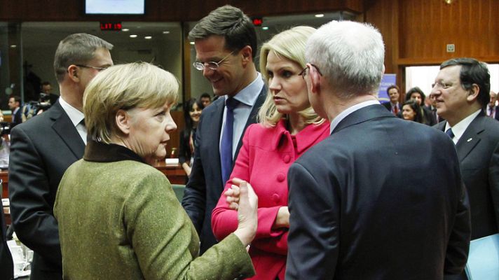 Telediario 1 - Presupuesto europeo