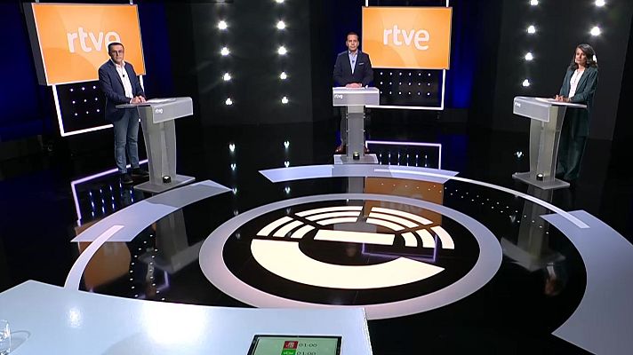 Especiales informativos - PSOE, Vox y Unidas por Extremadura presentan su candidatura en el debate de RTVE