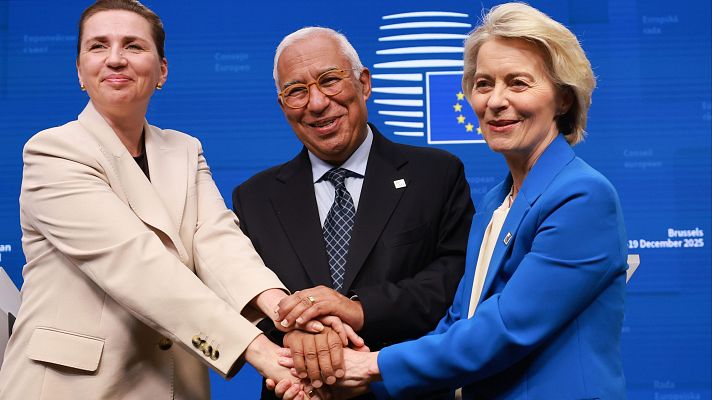 Telediario 1 - La UE emitirá eurobonos para financiar a Ucrania