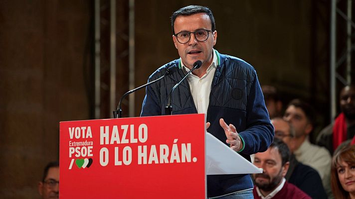  - Miguel Ángel Gallardo (PSOE), se muestra satisfecho en RTVE por el desarrollo de la campaña electoral