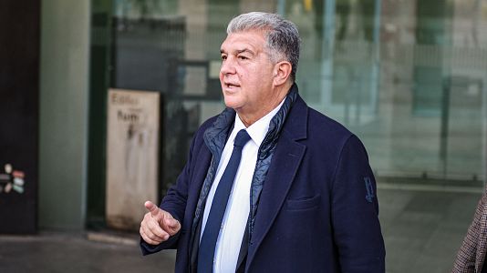 Joan Laporta eleva el tono contra el Real Madrid, al que acusa de "intoxicar y mentir"