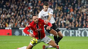 Valencia y Mallorca abren la �ltima jornada de 2025 con un empate