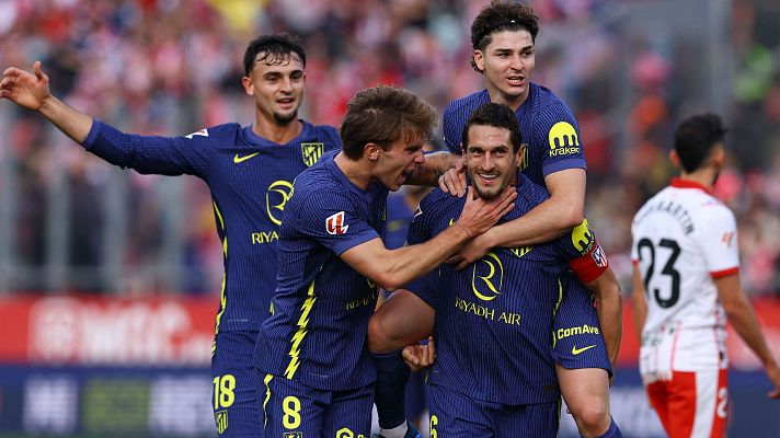 Resúmenes de LaLiga - Girona FC - Atlético de Madrid: resumen del partido de la 17ª jornada de Liga | Primera