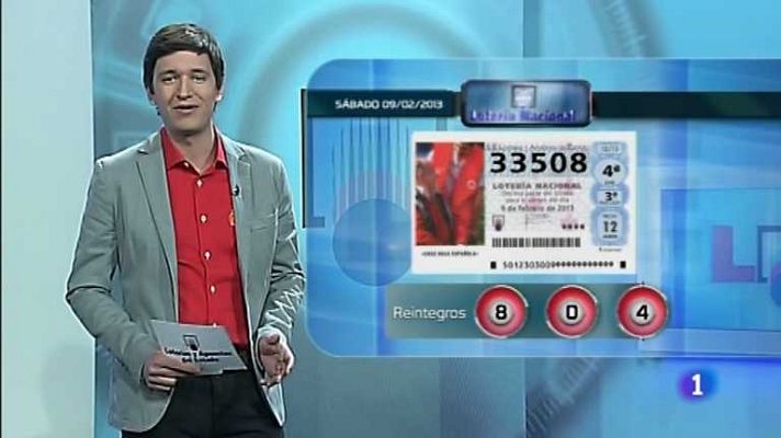 Loterías - Lotería Nacional - 09/02/13