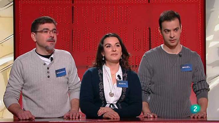 Saber y ganar - Saber y ganar. Edición de fin de semana - 09/02/13