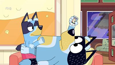 Perro hamburguesa - Bluey | Ver