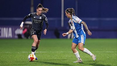 Espanyol - Real Madrid: resumen y goles del partido de octavos de final de la Copa de la Reina de f�tbol
