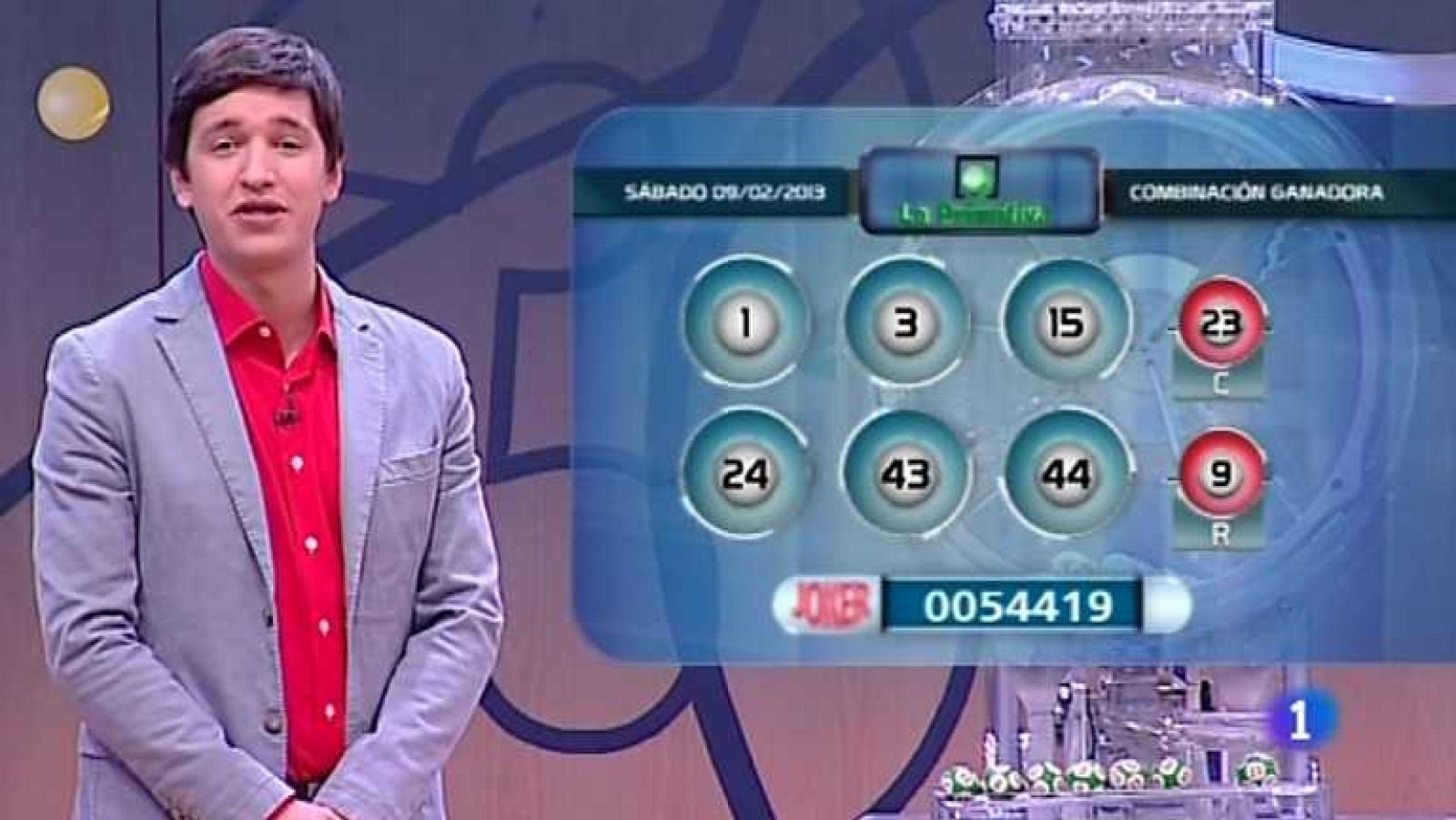 Lotería Primitiva - 09/02/13 - Ver ahora