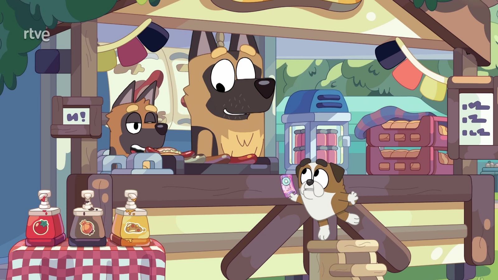 El mercadillo | Episodio completo en Clan RTVE - Bluey | Ver