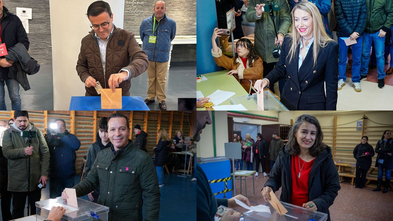 Elecciones Extremadura: votan los candidatos | Ver