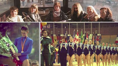 Así rememoran María Jesús Alegre y el equipo español de gimnasia rítmica su histórica actuación en el Mundial de 1975