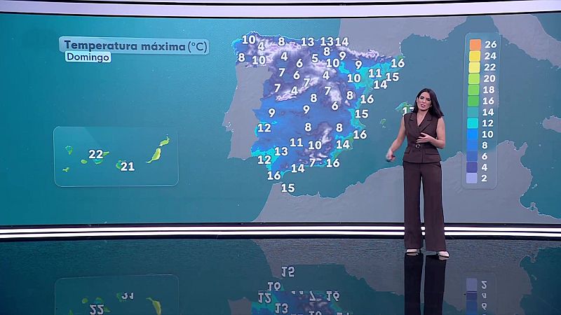 El Tiempo Noche - 21/12/25 - RTVE.es - El tiempo | Ver