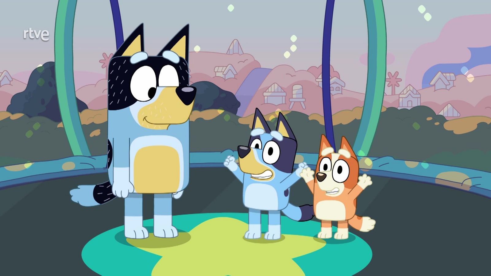 Bluey: La cama elástica | Episodio completo en Clan RTVE - Bluey | Ver