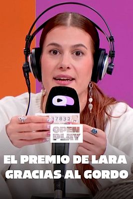 Lara Palma rasca su premio gracias al Gordo