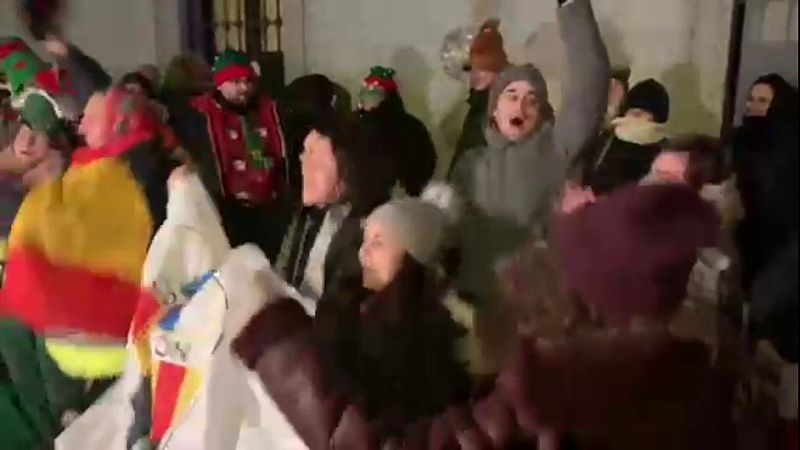 Asistentes al sorteo de la Lotería de Navidad 2025 | Ver