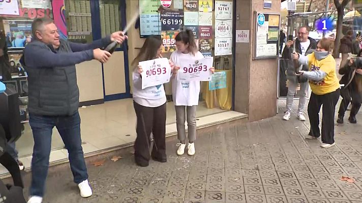 L'Informatiu - El tercer premi de la Loteria passa per Sant Boi de Llobregat