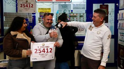 Más de seis millones de euros del quinto premio de la Lotería de Navidad caen en Málaga, en El Perchel