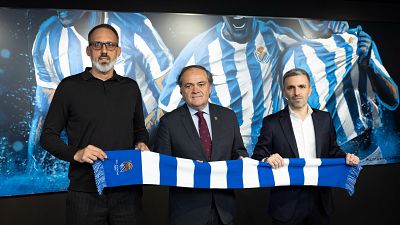 Matarazzo, nuevo entrenador de la Real Sociedad: "Hay que sacar la mejor versi�n de una gran plantilla"