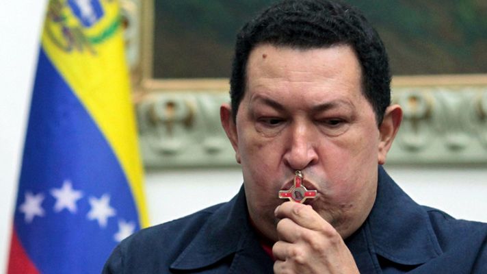 Telediario 1 - La salud de Chávez