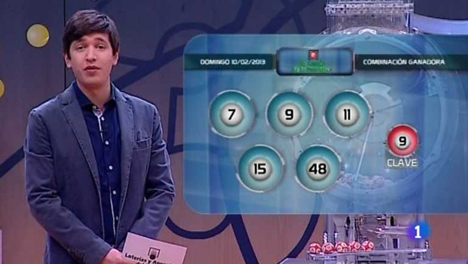 El Gordo de la Primitiva - 10/02/13 - escuchar ahora