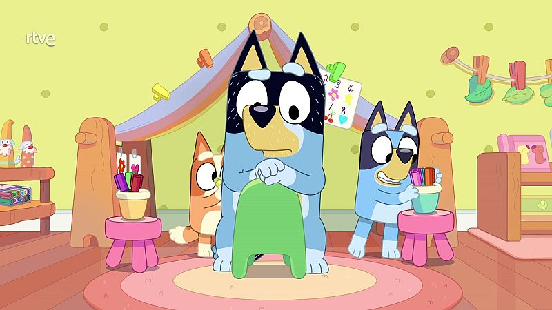 La tienda de los tatuajes - Bluey | Ver